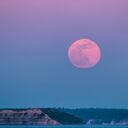 La luna rosa es un fenómeno natural que se podrá ver este 5 y 6 de abril.