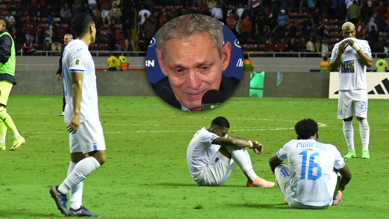 Reinaldo Rueda lloró por eliminación con Honduras del Mundial 2026