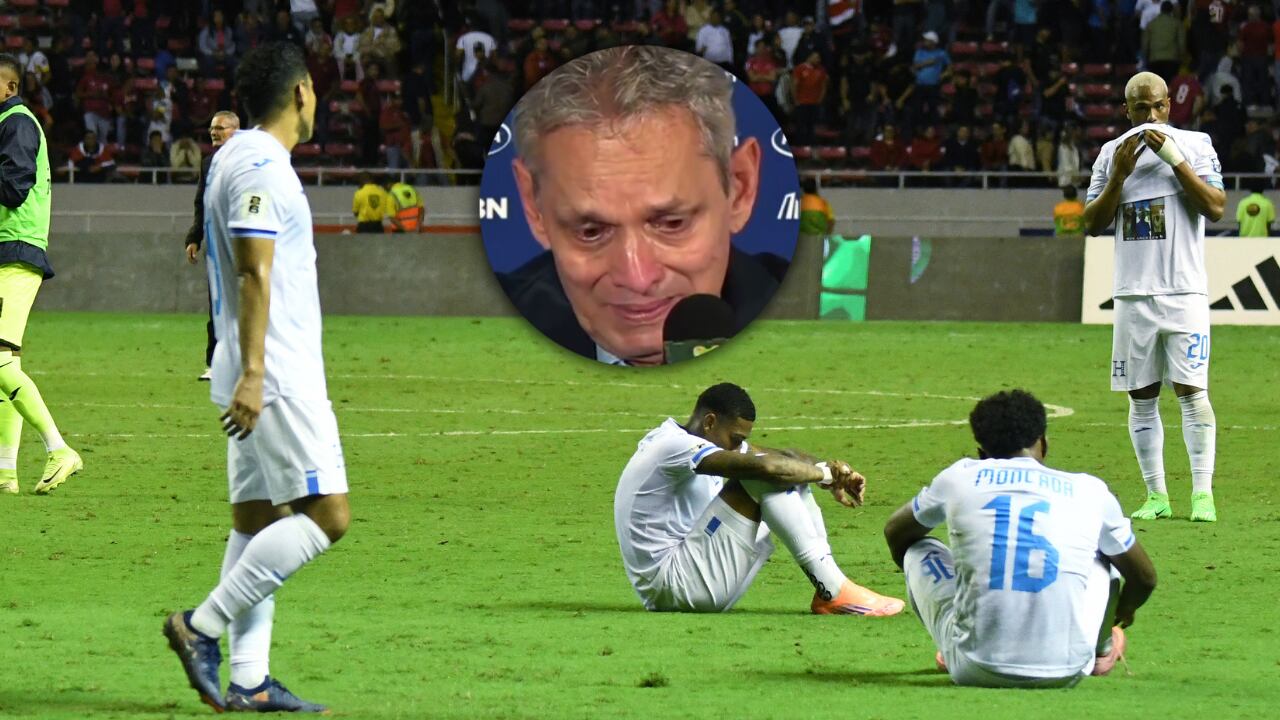 Reinaldo Rueda lloró por eliminación con Honduras del Mundial 2026