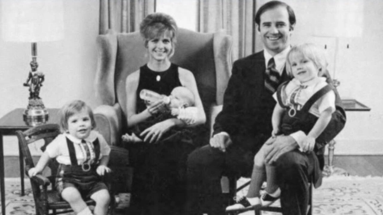 Joe Biden, primer matrimonio