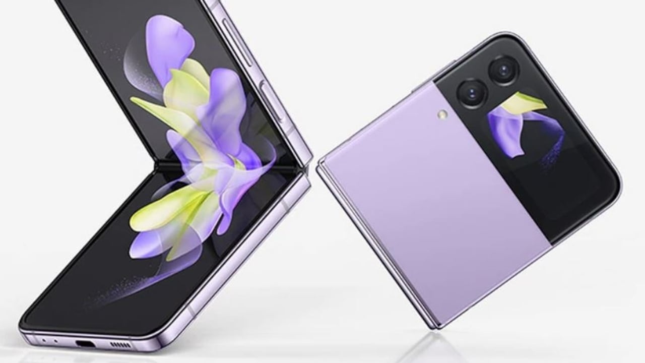 Samsung Galaxy Z Flip4, cuarta generación del celular plegable.