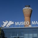 Detalle del Museo Malvinas e Islas del Atlántico Sur durante un acto para conmemorar los 40 años del inicio de la Guerra de las Malvinas, el 2 de abril de 2022, en Buenos Aires, Argentina