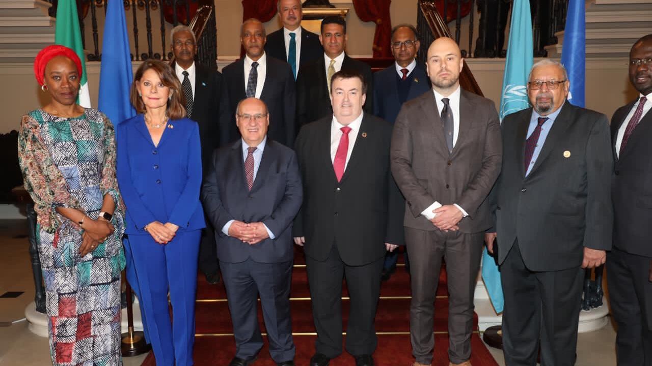 La vicepresidente y canciller de Colombia, Marta Lucía Ramírez, estuvo presente en la Cumbre Mundial de la Diáspora en Irlanda.