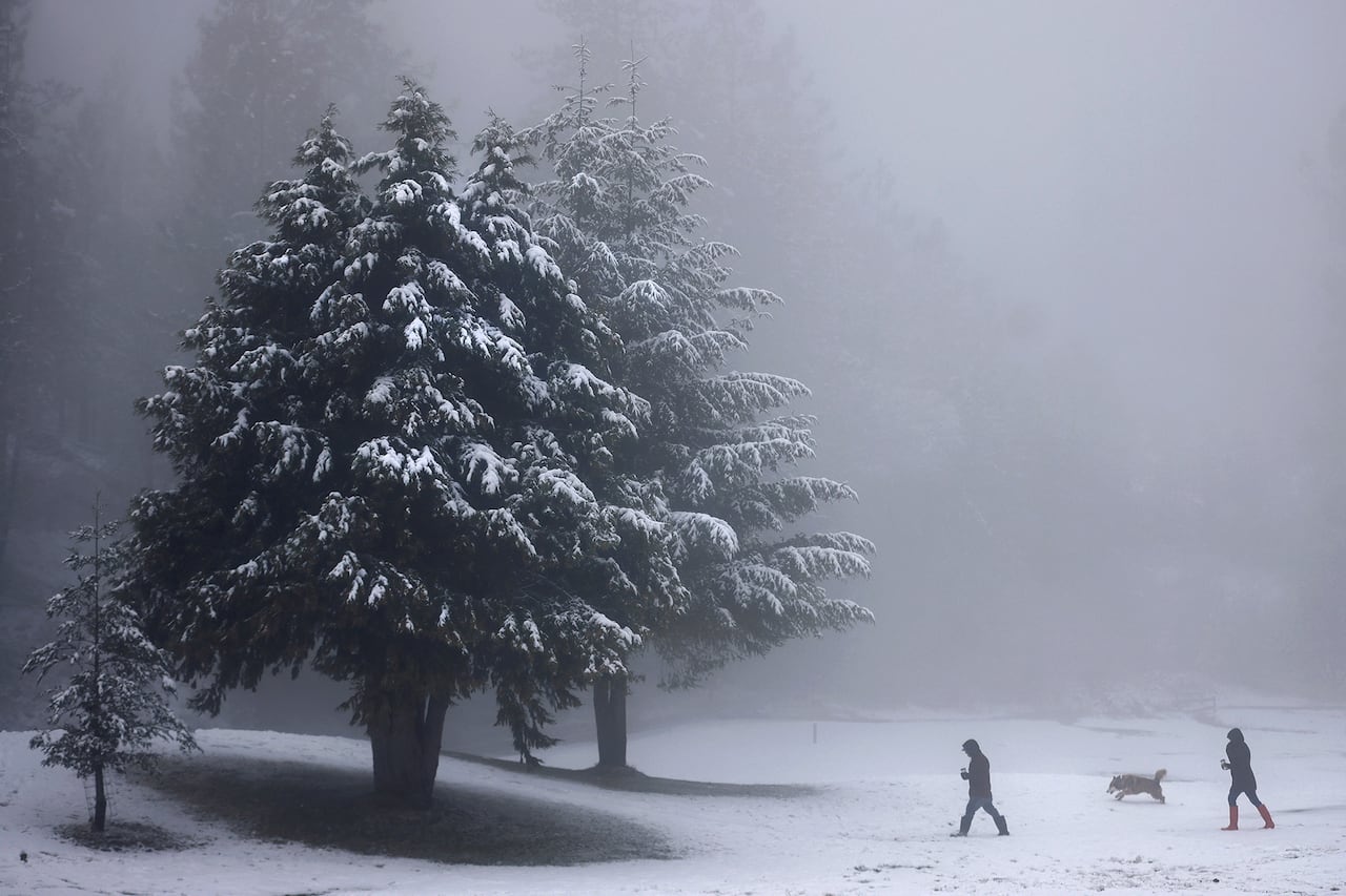 Las postales que nos deja el invierno en el mundo.