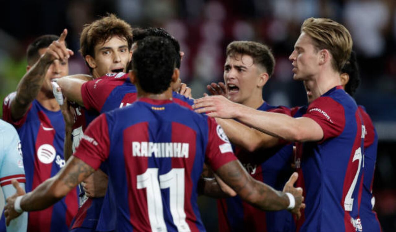 Barcelona desde le fecha 1 lidera el grupo H de la UCL