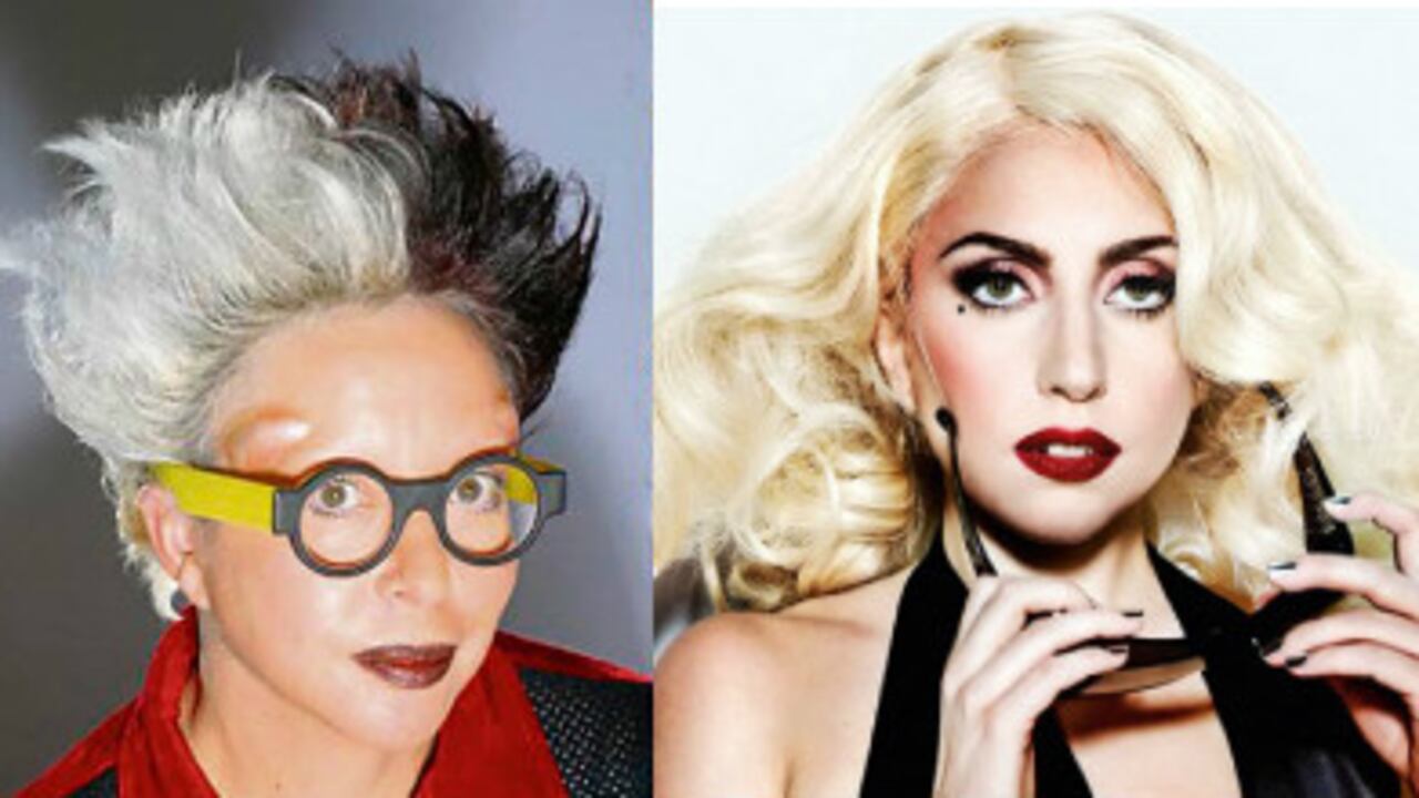Orlan (izq) dice que Lady Gaga plagió partes de su obra