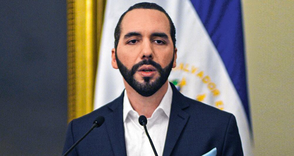 Nayib Bukele, presidente del El Salvador