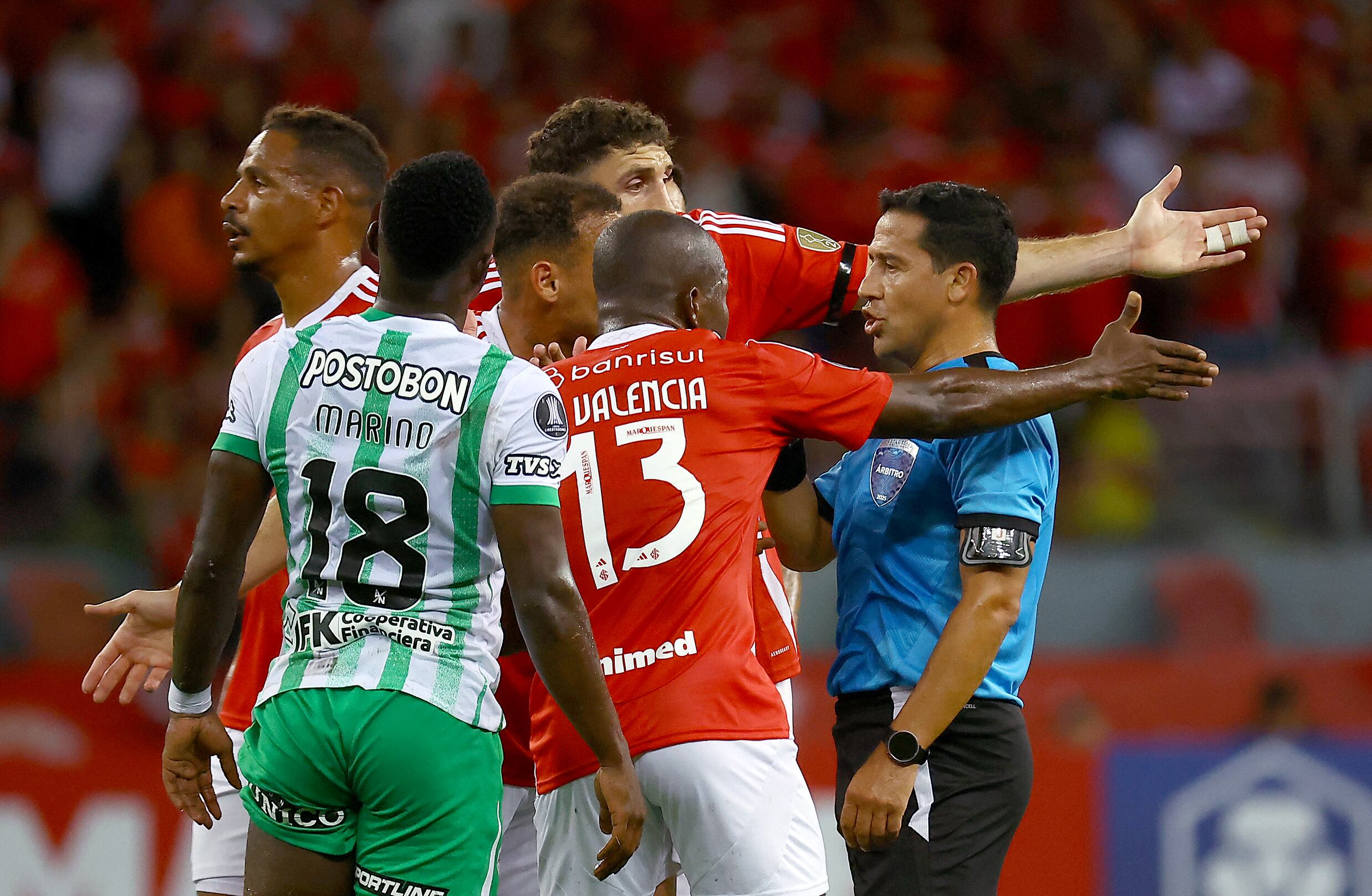 Derrota de Atlético Nacional en Brasil dejó  polémicas jugadas