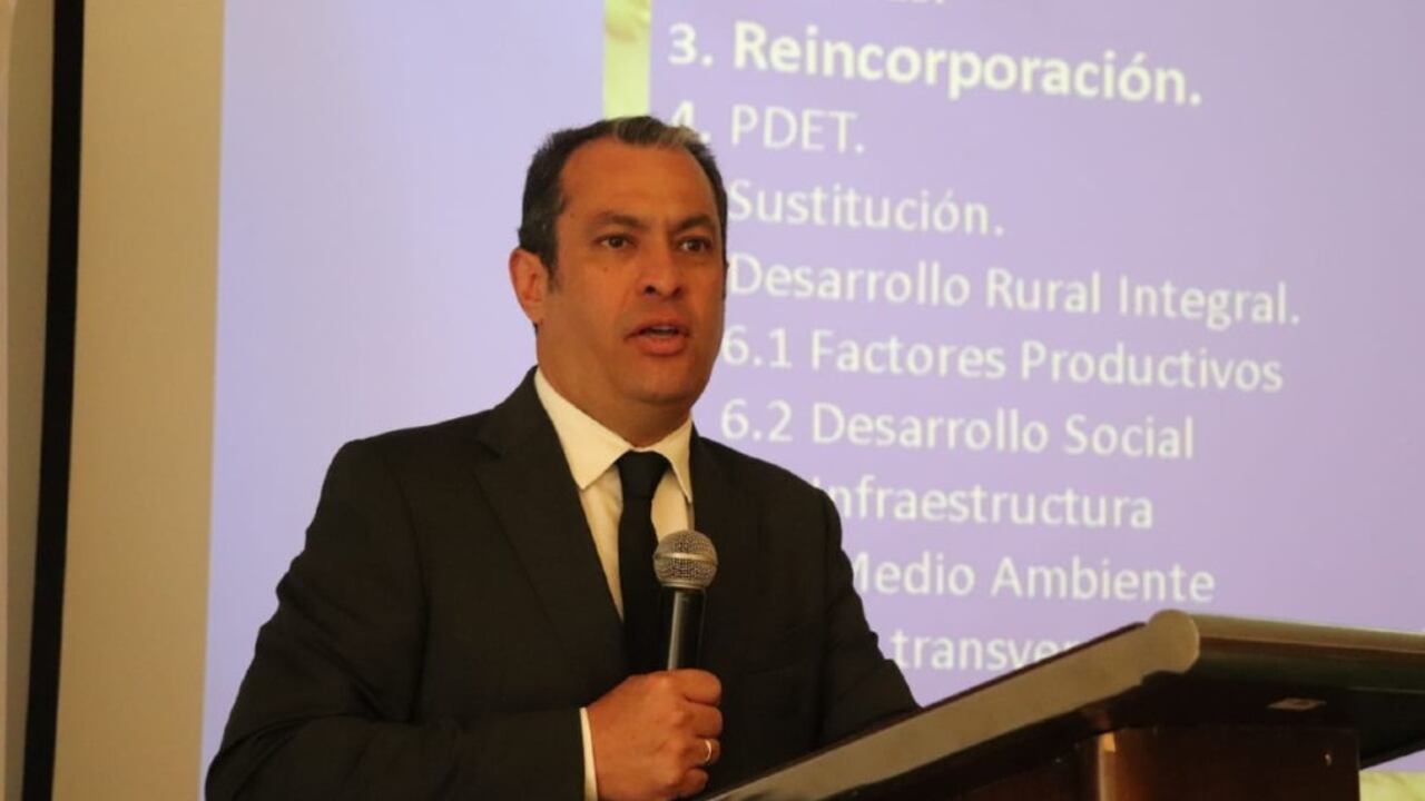 Consejero presidencial para la Estabilización y la Consolidación, Juan Carlos Vargas, hizo el balance.