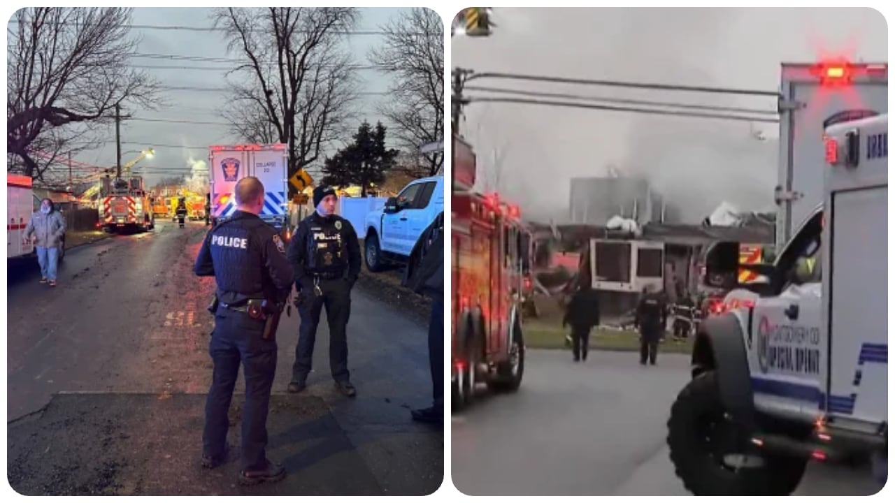 La explosión se registró en la tarde de este martes, 23 de diciembre