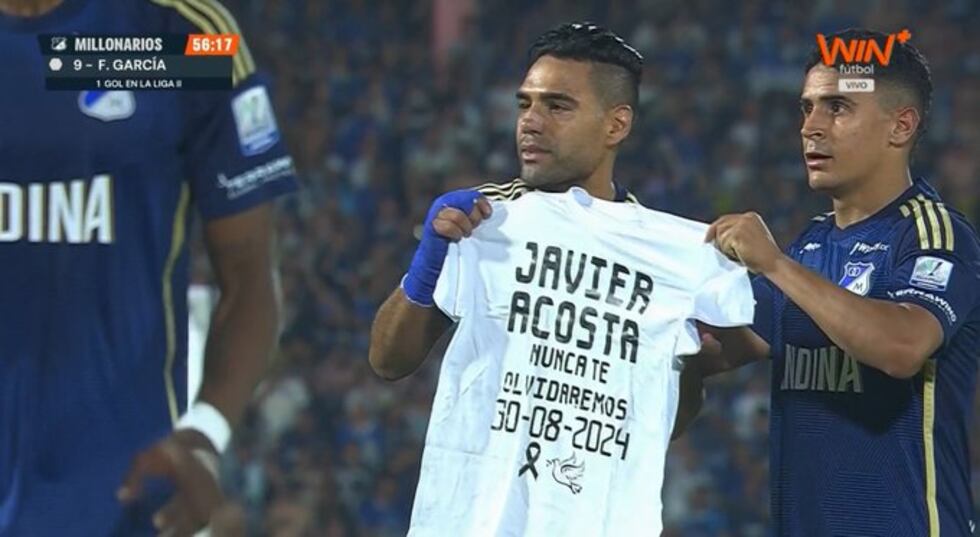 Video | Primer gol de Falcao con Millonarios: dedicación especial al ...