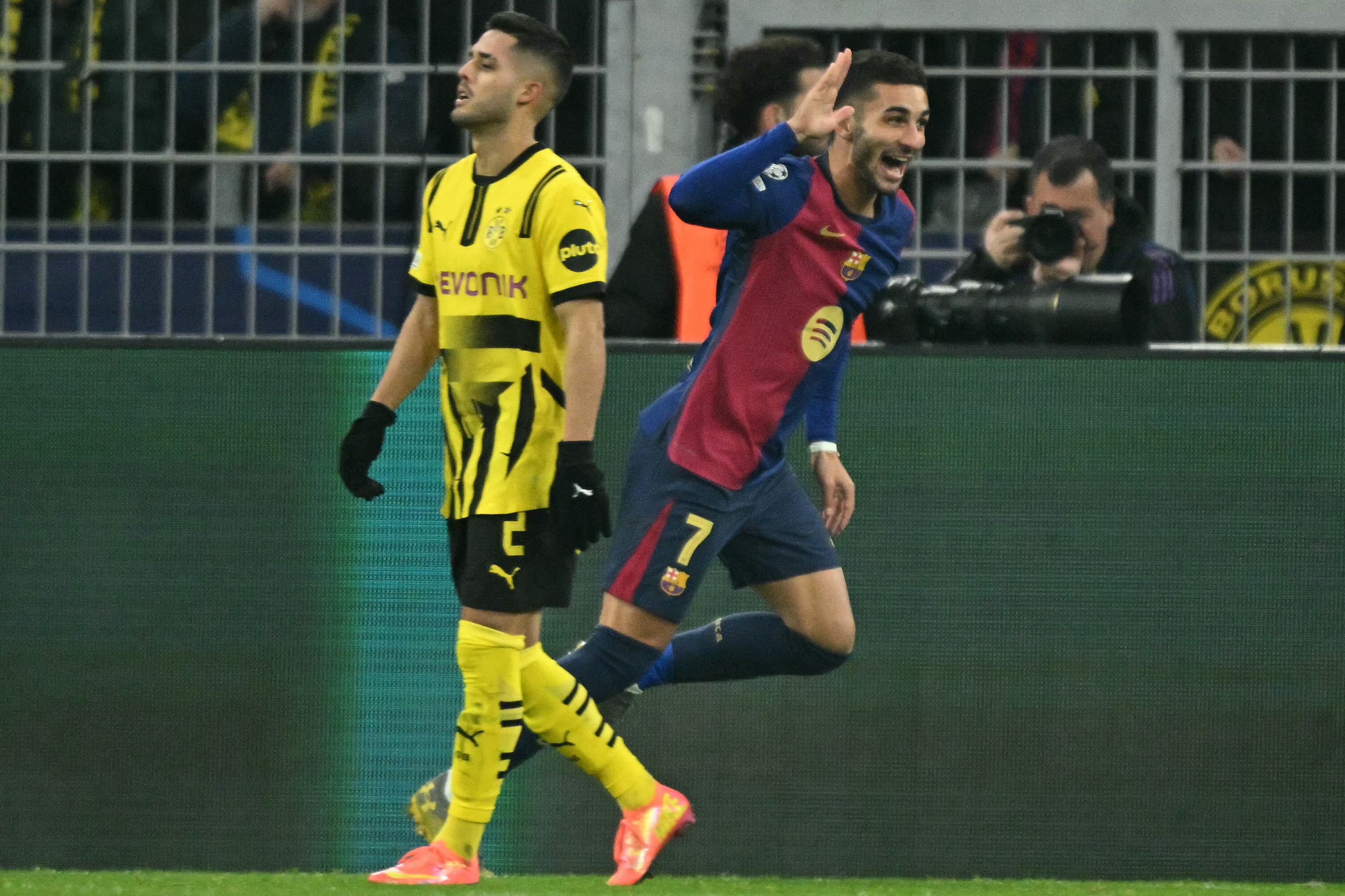 Ferrán Torres hizo un aporte decisivo para la victoria del Barcelona sobre el Borussia Dortmund, por Liga de Campeones.