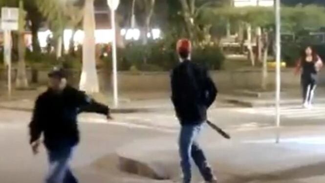 Enfrentamiento a machete entre hinchas del Deportivo Cali y América en Yumbo, Valle, dejó cinco heridos.