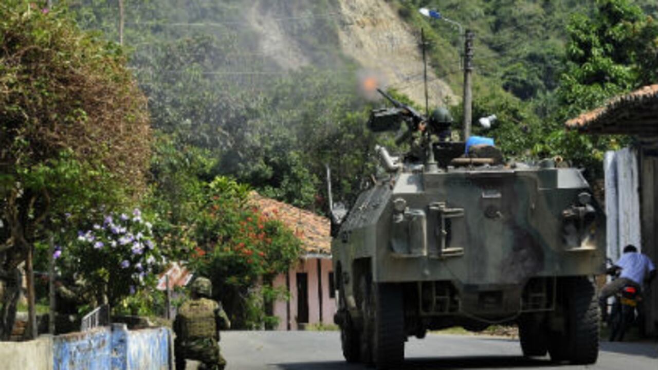 En febrero pasado los combates dejaron 262 desplazados en la misma zona.