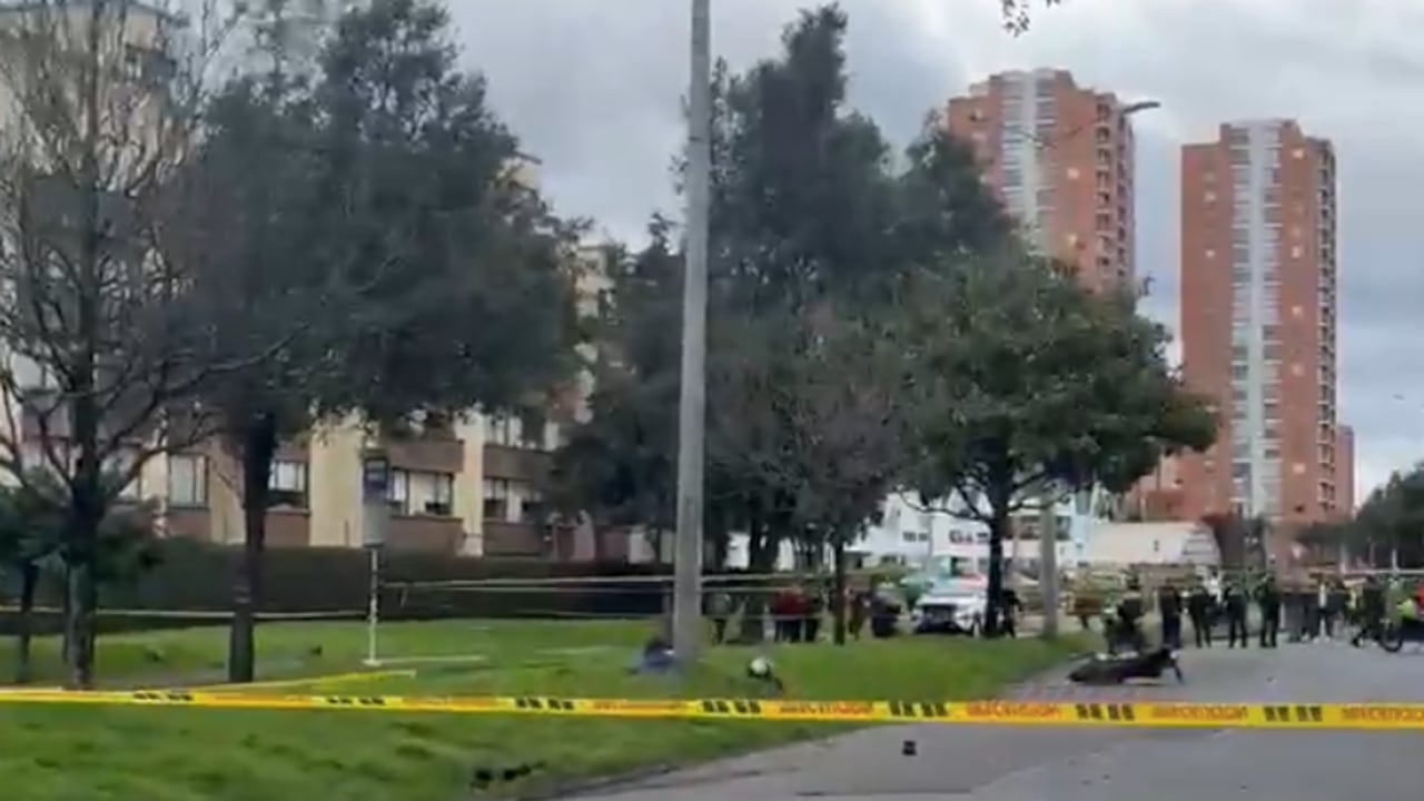 Muerte del presunto ladrón en Suba, este viernes 15 de mayo.
