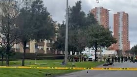 Muerte del presunto ladrón en Suba, este viernes 15 de mayo.