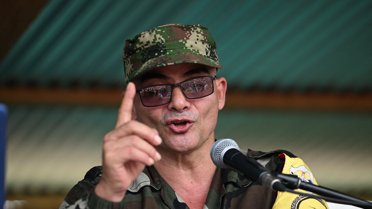 El temido guerrillero de las Farc, Iván Mordisco.