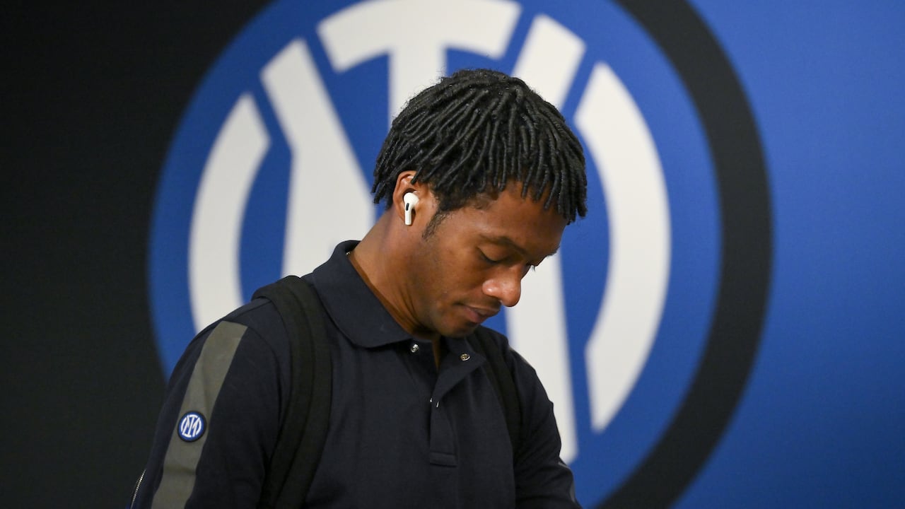 Juan Guillermo Cuadrado se lesionó otra vez con el Inter.