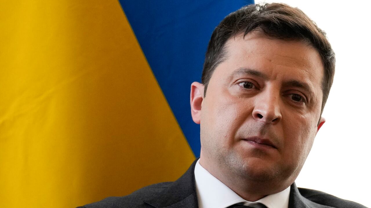 Zelenski ha reiterado, en varios discursos, la necesidad de consolidar el apoyo de sus aliados occidentales (Photo by Matt Dunham - Pool / Getty Images)