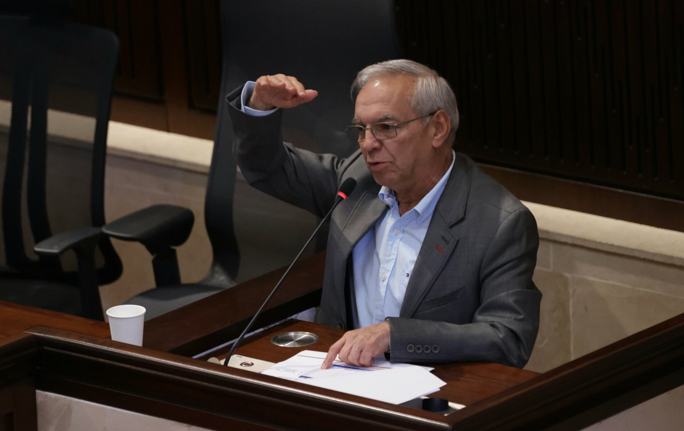 Sesión de las comisiones económicas conjuntas en la Cámara de Representantes