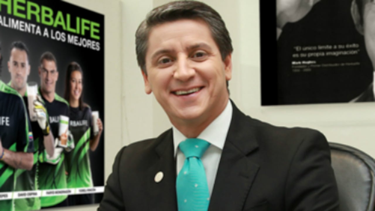 Carlos López, director General de Herbalife Colombia.
