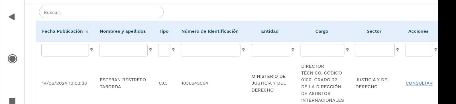 Esteban Restrepo Min. Justicia.