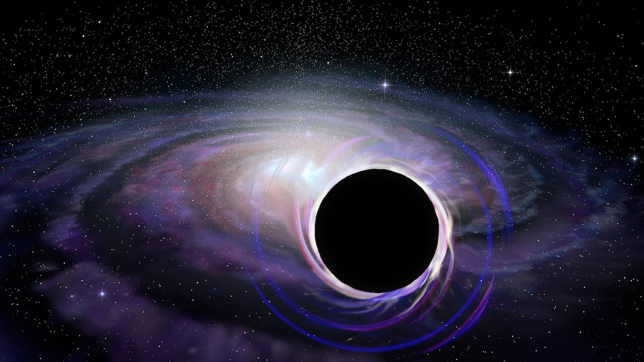 Revelan nueva visión de cómo un agujero negro supermasivo devora una estrella.