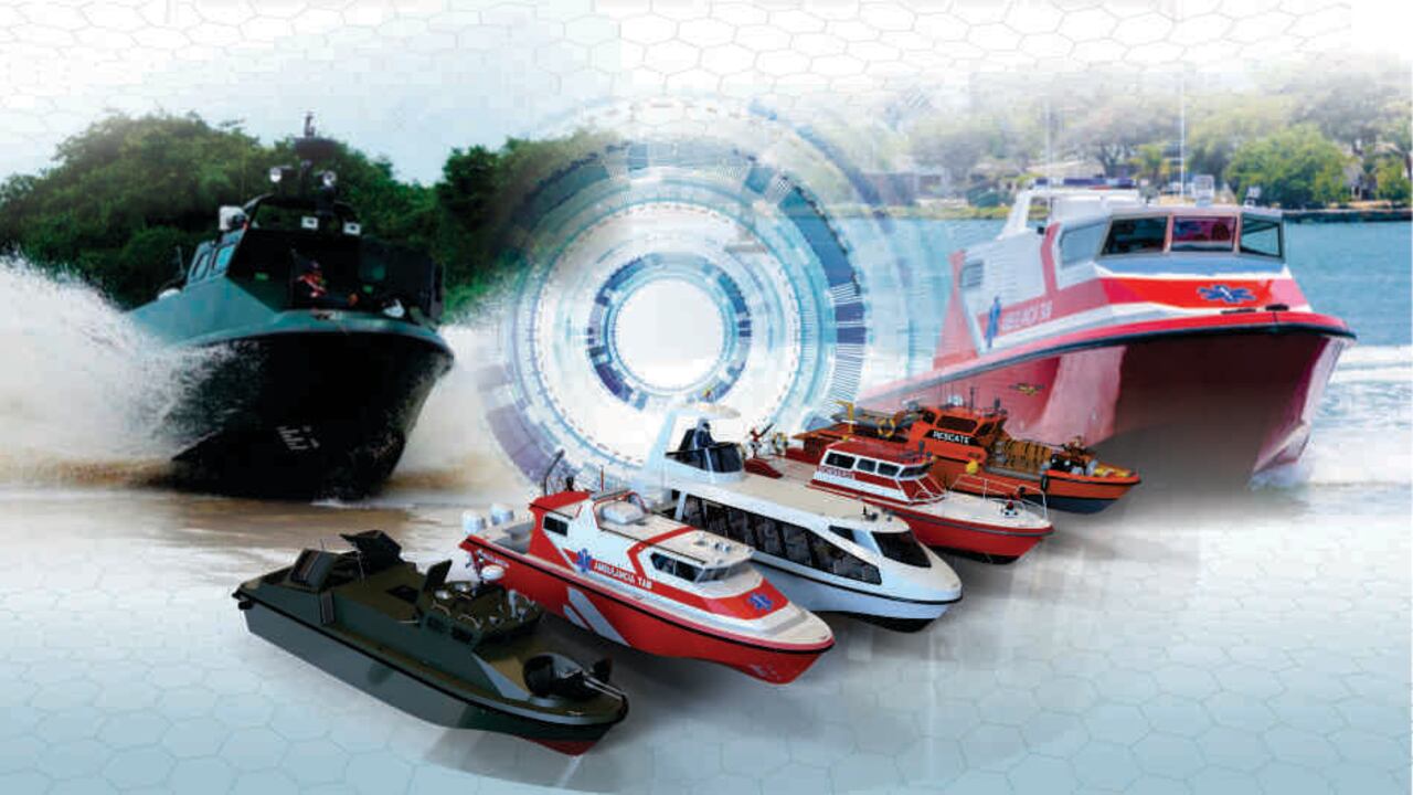 La lancha patrullera de río (LPR 40 MKII) actúa como bote de comando táctico de combate fluvial de la Infantería de Marina. La han exportado a la Marina y al ejército de Brasil.