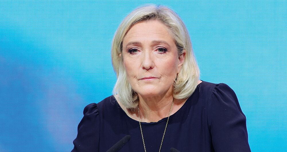 marine le pen Asambleísta y líder de la oposición francesa 