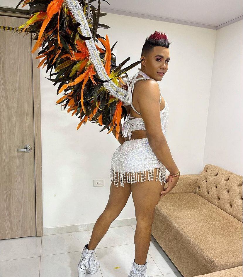 Alfredo Moreno, conocido como La Diva,  tiene 25 años.