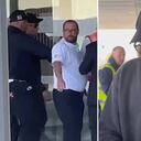 Kylian Mbappé captado este miércoles en el aeropuerto de Barcelona