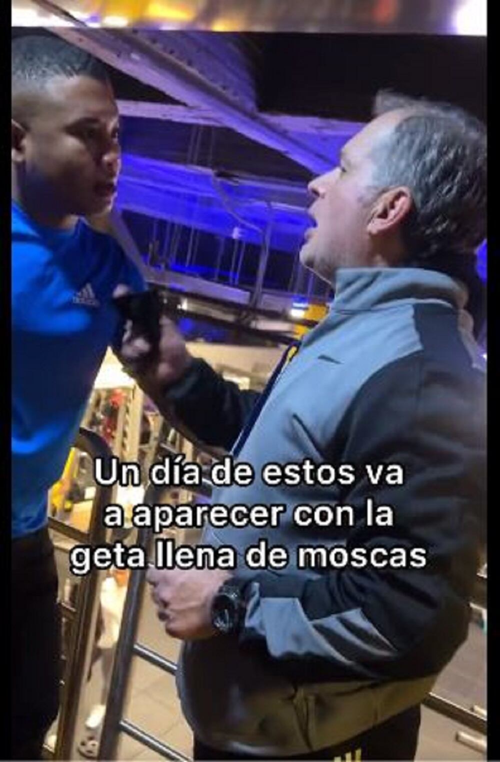 Polo Polo aseguró que el sujeto lo amenazó