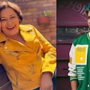 Alina Lozano y Jim Velásquez