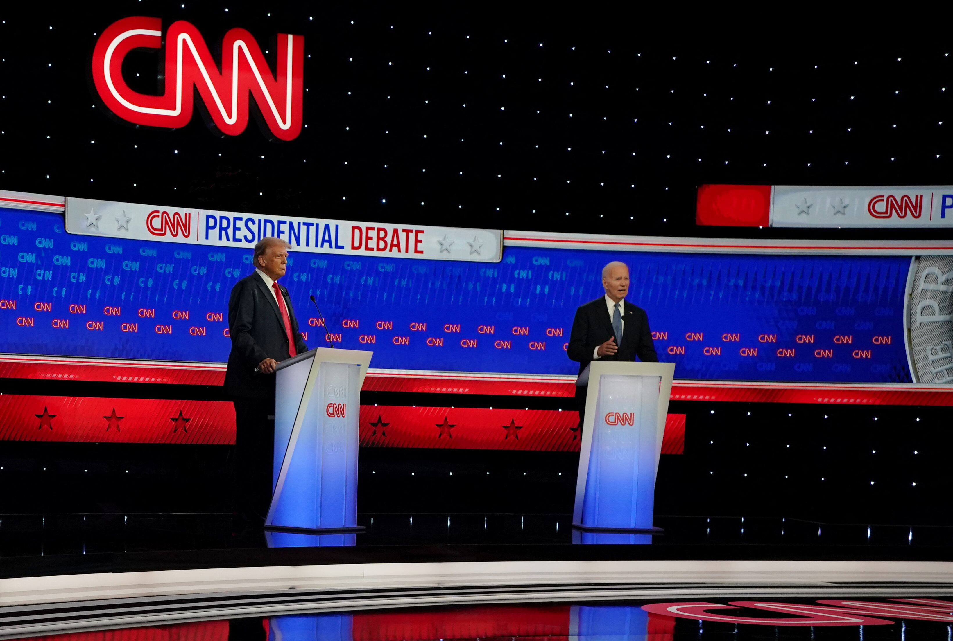 Debate presidencial Trump Bidem