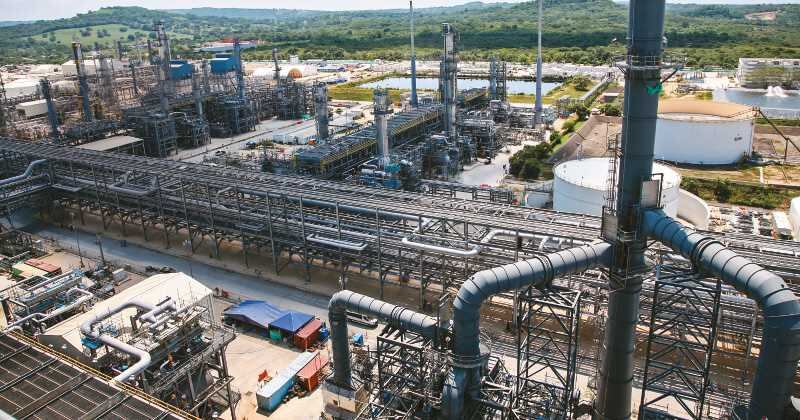 La refinería de Cartagena ya empezó a impulsar el PIB industrial.