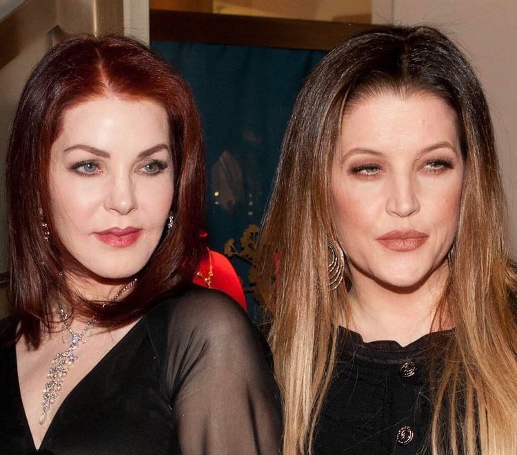 Priscilla Presley y su hija