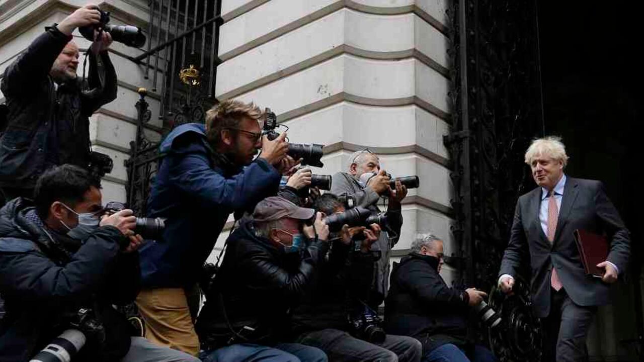 Boris Johnson, primer ministro de Reino Unido.