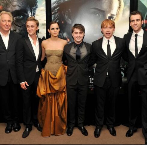 Elenco de Harry Potter. Captura de pantalla Instagram @daniel9340
