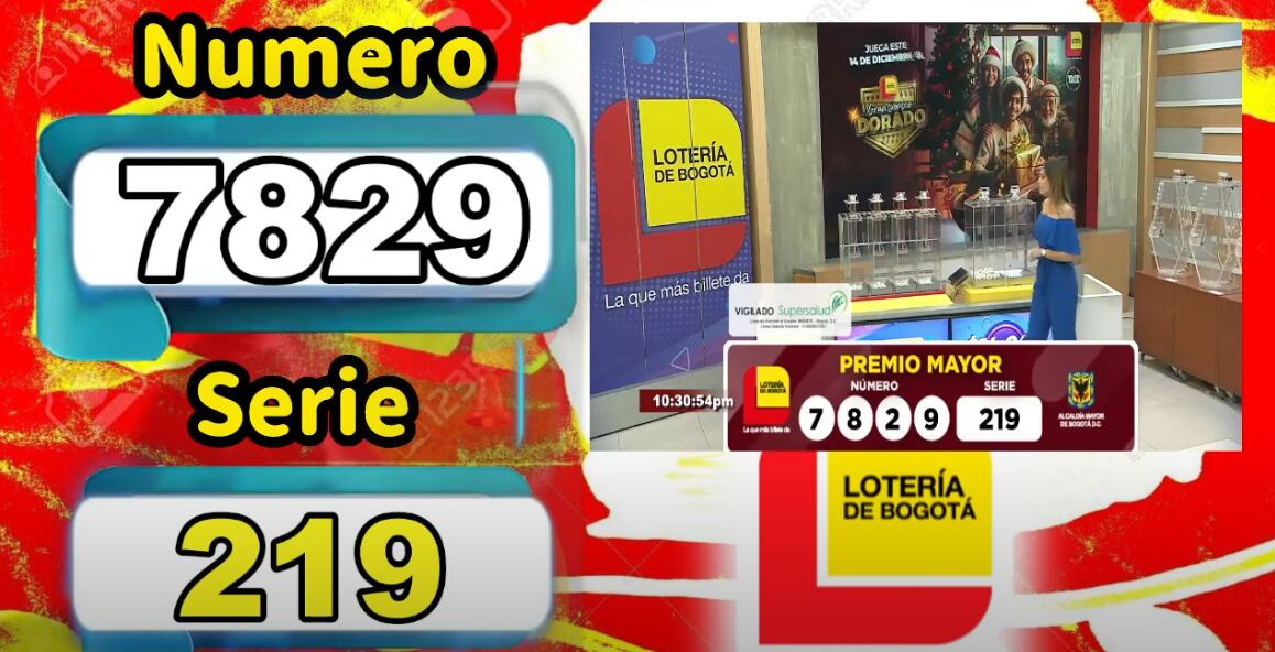 El sorteo 2772 de la Lotería de Bogotá entregó sus premios.