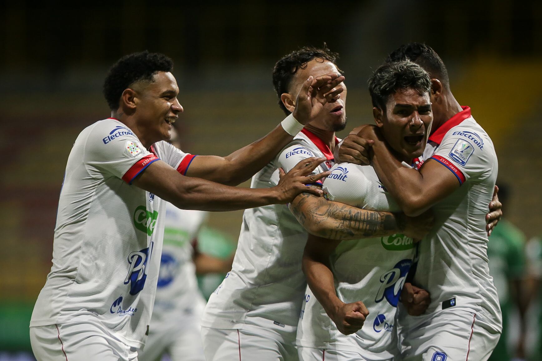Bogotá. Agosto 01 de 2025. Equidad Seguros enfrenta a Unión Magdalena, por encuentro válido de la Liga BetPlay II 2025 de la fecha 5 en el Estadio Metropolitano de Techo. (Colprensa - Cristian Bayona).