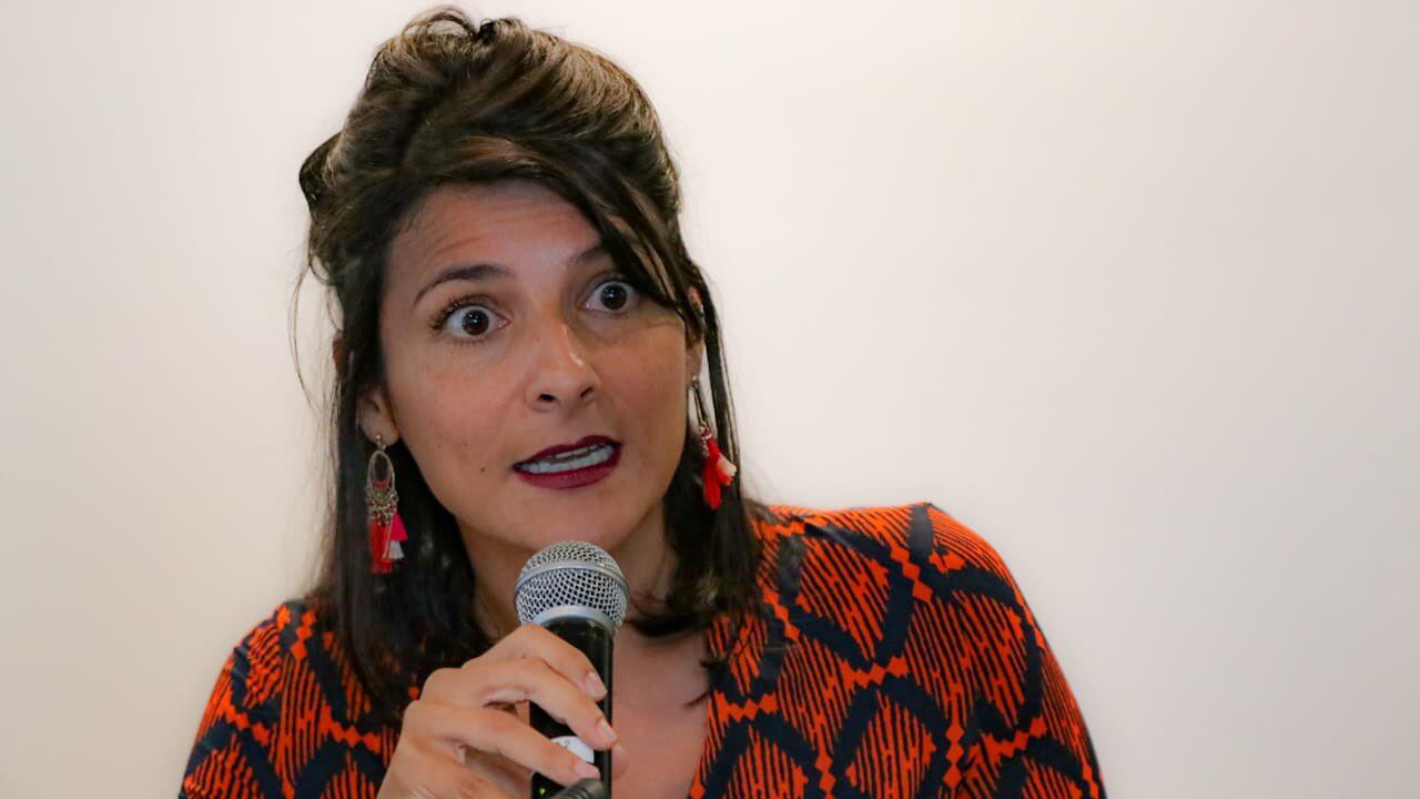 La exministra de Minas y Energía, Irene Vélez.