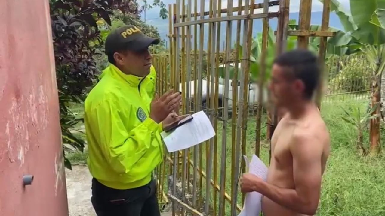 Así fue la captura del presunto asesino.