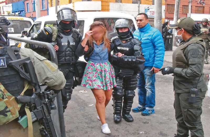 La Policía de Infancia y Adolescencia junto con miembros del ICBF rescataron a 149 menores de edad que estaban en ese lugar.