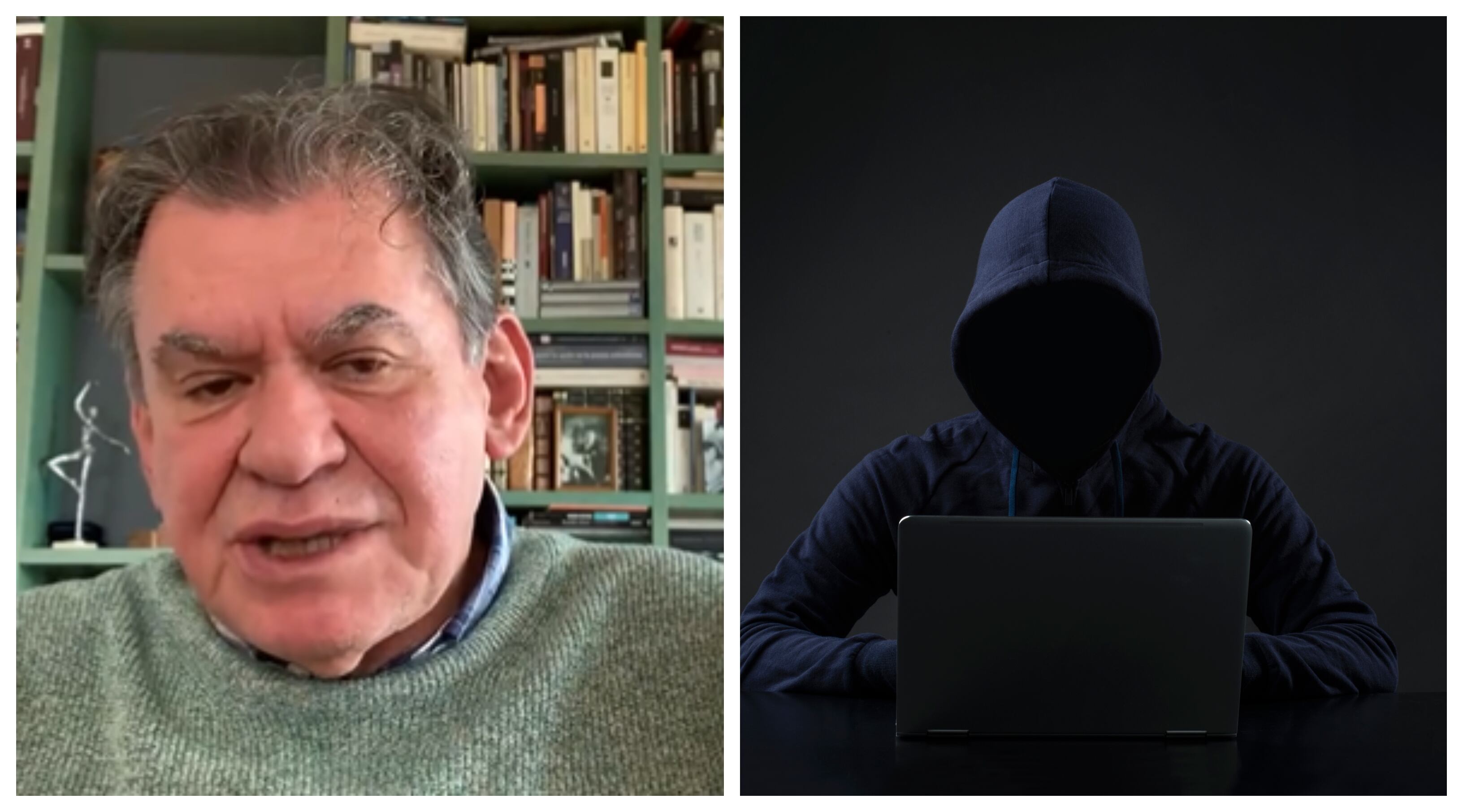 Valencia denunció que el ataque cibernético fue en la noche del 9 de agosto. Foto: Twitter @leonvalenciaA Getty Images. Montaje SEMANA.