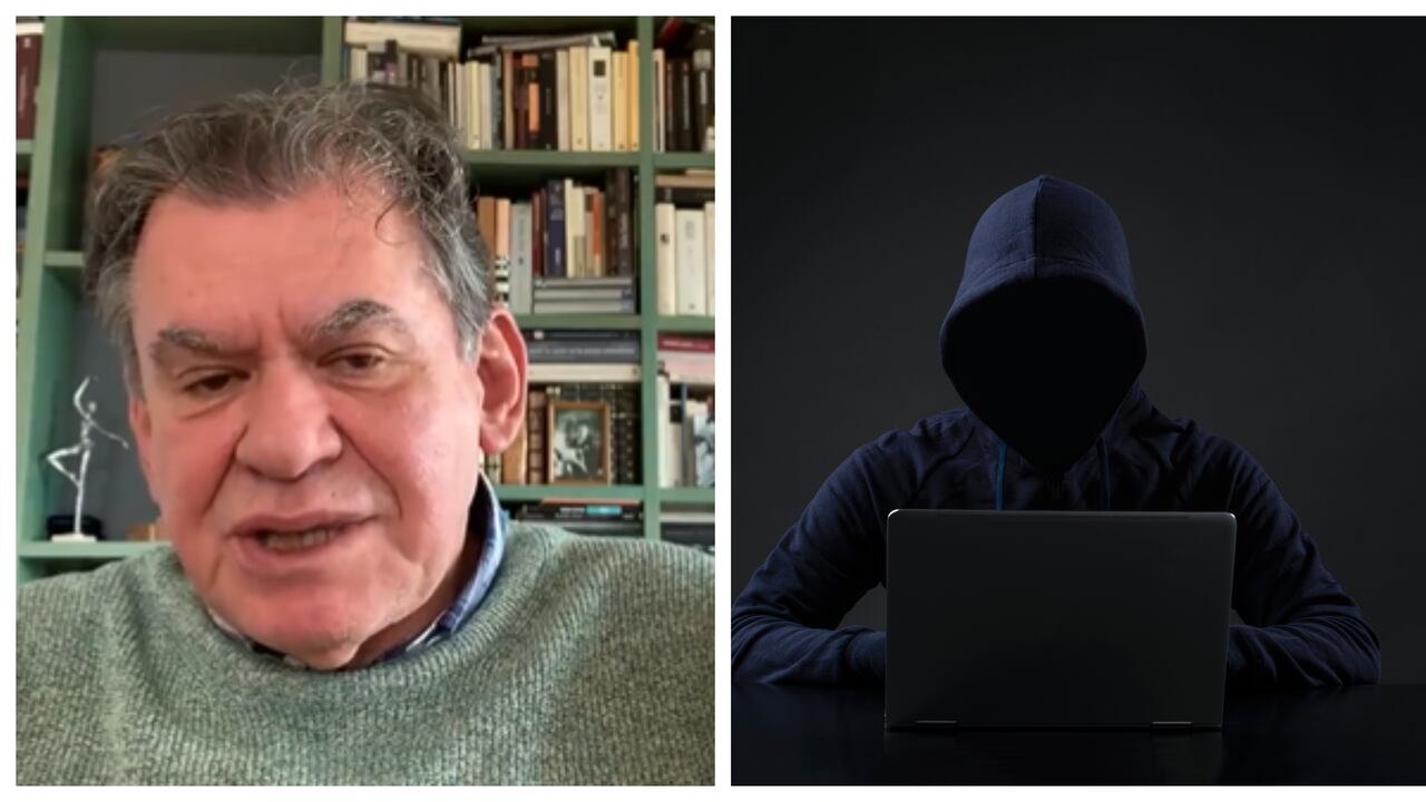 Valencia denunció que el ataque cibernético fue en la noche del 9 de agosto. Foto: Twitter @leonvalenciaA Getty Images. Montaje SEMANA.