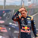 Max Verstappen se estrelló con una pared y perdió dos llantas en medio del GP de Países Bajos