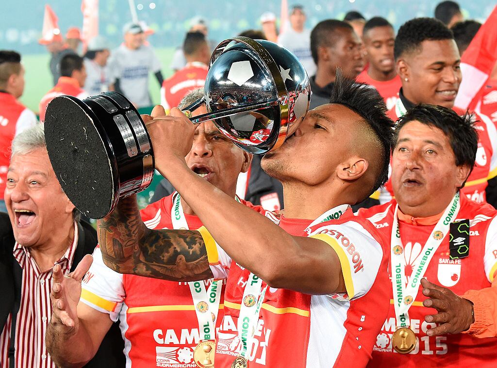Wilson Morelo fue el goleador de la Copa Sudamericana en 2015