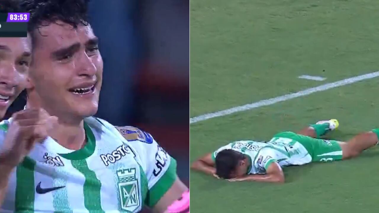 Juan Rengifo, debutante de 18 años con gol en Atlético Nacional