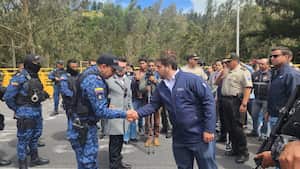 La medida busca aliviar el hacinamiento carcelario en Ecuador, cuyo gobierno calcula un exceso de unos 3.000 reos que desbordan la capacidad de las cárceles. Foto: @INPEC_Colombia