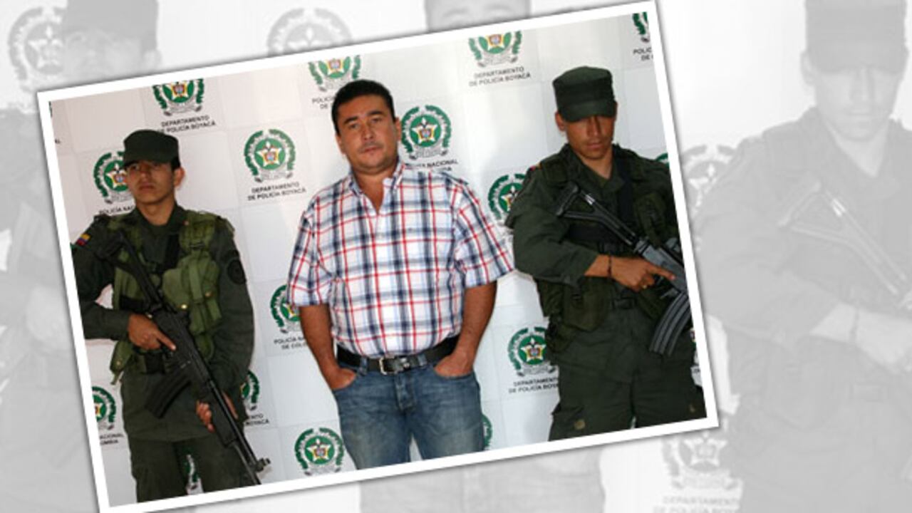 'Pedro Orejas', el nuevo zar de las esmeraldas, fue capturado a finales de noviembre del 2013.